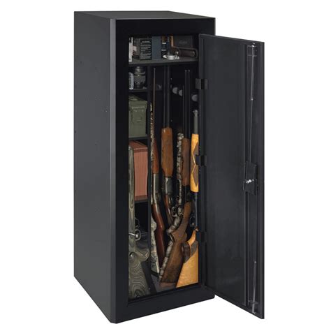 stack-on gcm-1918-dx-ds steel 18 firearm compact security cabinet gun safe|stack on gcm 1918 security cabinet.